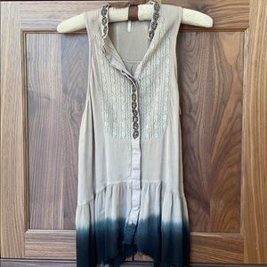 Free People Beaded Tank